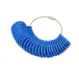 Plastic Measuring Gauge Ring Sizer Jewelry Tool Set