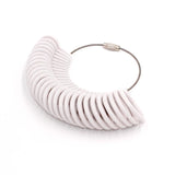 Plastic Measuring Gauge Ring Sizer Jewelry Tool Set