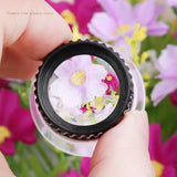 Professional 15X Monocular Magnifying Glass for Jewelry Map Reading Loupe Lens
