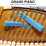 Portable Lever Jujube Piano Tuning Mute & Case Kit