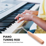 Portable Lever Jujube Piano Tuning Mute & Case Kit