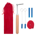 Portable Lever Jujube Piano Tuning Mute & Case Kit