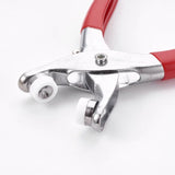 Snap Fastener Pliers Jewelry Making Tools 12.5x12.6x1.5cm