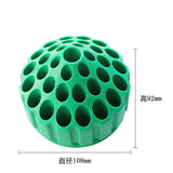 Rotating Round Shape Drill Bit Storage Case 360 Degree Grinding Tips Bit Stand