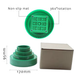 Round Shape Drill Bit Storage Case 3 Layers 116 Holes