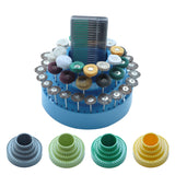 Round Shape Drill Bit Storage Case 3 Layers 116 Holes
