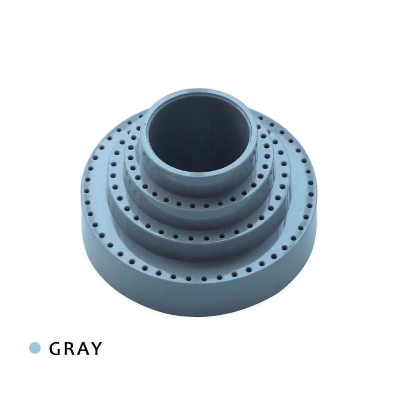 Round Shape Drill Bit Storage Case 3 Layers 116 Holes
