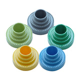 Round Shape Drill Bit Storage Case 3 Layers 116 Holes