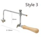 Professional Saw Bow Wooden Handle with Jewelry Saw Frame
