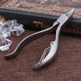 Stainless Steel Toe Nipper Nail Clipper Cutter Pedicure