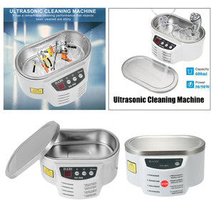 Professional Ultrasonic Cleaner for Jewelry Eyeglasses Rings