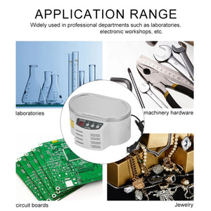 Professional Ultrasonic Cleaner for Jewelry Eyeglasses Rings