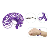 Wooden Bracelet Sizing Tool Wrist Size Measure Rubber Hammer Wire Wrapping