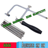 Adjustment and Jewelry Chain Saw Hacksaw Frame Tools
