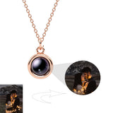 Photo Projection Pendant Personalized Necklace