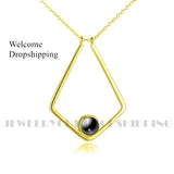 V-Shaped Ringholder Pendant for Wedding and Birthday Gift