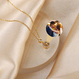 Photo Projection Necklace Customizable Romantic Jewelry