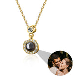 Photo Projection Necklace Customizable Romantic Jewelry