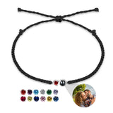 Personalized Family Pet Photo Couples Bracelets