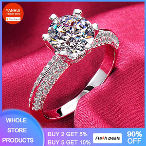 Tibetan Silver Zircon Wedding Band for Women