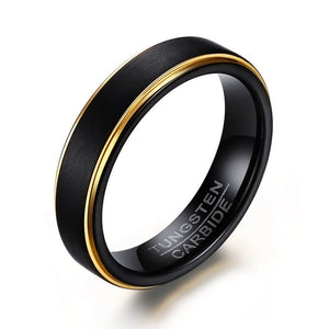 Matte Tungsten Carbide Wedding Bands for Couple 4mm 6mm