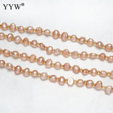Natural Cultured Pearl Jewelry Set, Seed Beads Bracelet & Necklace