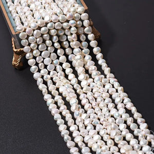Natural Freshwater Pearl Loose Beads Earring Charms DIY Jewelry