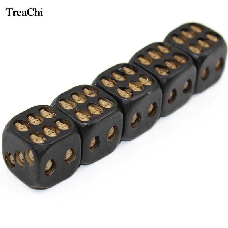 Devil Dice SET OF 5 Display Deluxe Skull Dice