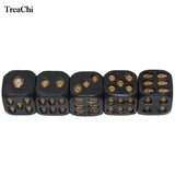 Devil Dice SET OF 5 Display Deluxe Skull Dice