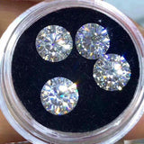 Loose Moissanite Diamonds VVS1 D 0.5-1.0 ct Gemstones