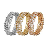 Crystal Hoop Earrings for Women - Wedding Prom Jewelry