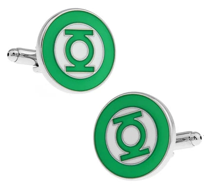 Green Lantern Cufflinks Copper Wholesale & Retail