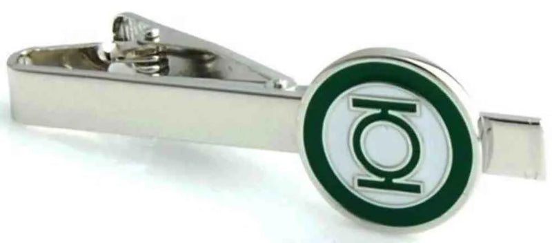 Green Lantern Tie Clips Cufflinks Wholesale Retail Copper Green Colour