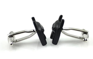 Gunblack Dark Knight Mask Cufflinks Wholesale & Retail