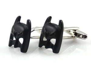 Gunblack Dark Knight Mask Cufflinks Wholesale & Retail