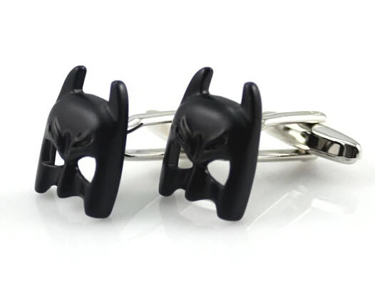 Gunblack Dark Knight Mask Cufflinks Wholesale & Retail