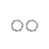 8MM Shell Pearl Stud Earrings, Hypoallergenic Women Jewelry