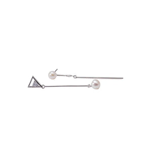 8MM Shell Pearl Stud Earrings, Hypoallergenic Women Jewelry
