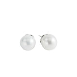 8MM Shell Pearl Stud Earrings, Hypoallergenic Women Jewelry