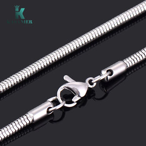Promotion! Silver Necklace Snake Chain Silver Jewelry