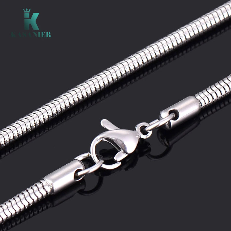 Promotion! Silver Necklace Snake Chain Silver Jewelry