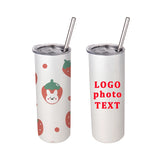 20oz Shimmer Straight Skinny Tumbler - Stainless Steel