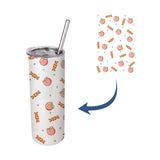 20oz Shimmer Straight Skinny Tumbler - Stainless Steel