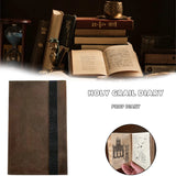 Vintage Style Distressed Leather Journal for School
