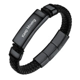 Prosteel Stainless Steel Skull Head Bracelet Mens Punk Jewelry Gift