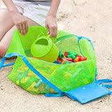 Mesh Bag Kids Toys Rope Storage Large Beach Bag Makeup Jewelry Packing