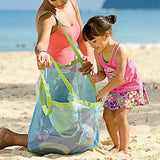 Mesh Bag Kids Toys Rope Storage Large Beach Bag Makeup Jewelry Packing