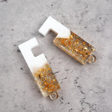 Silicone Resin Mold Phone Stand Keychain Holder Epoxy Craft Tools