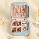 Travel Leather Jewelry Box Organizer for Jewellery Storage
