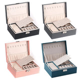 Travel Jewelry Box Earrings Organizer